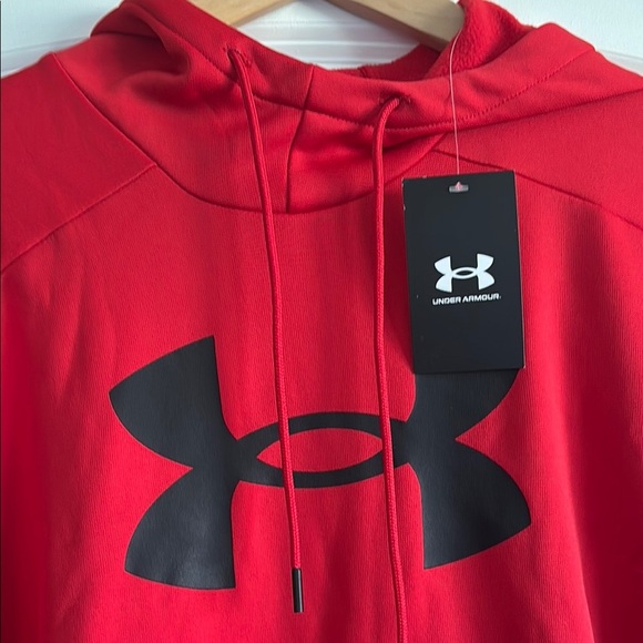 NWT Under Armour Men's Red Hoodie size medium - Picture 2 of 5